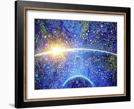 A Moon of It's Own-MusicDreamerArt-Framed Giclee Print