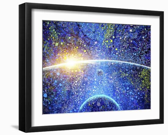 A Moon of It's Own-MusicDreamerArt-Framed Giclee Print