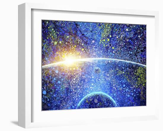 A Moon of It's Own-MusicDreamerArt-Framed Giclee Print