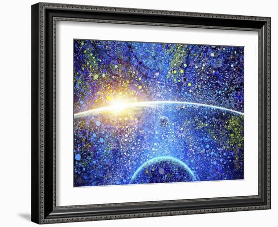 A Moon of It's Own-MusicDreamerArt-Framed Giclee Print