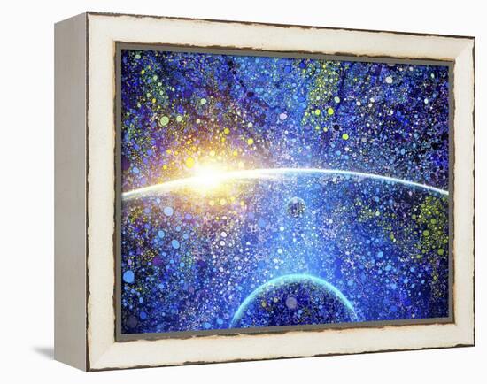 A Moon of It's Own-MusicDreamerArt-Framed Premier Image Canvas