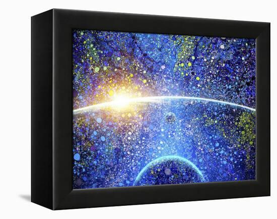 A Moon of It's Own-MusicDreamerArt-Framed Premier Image Canvas