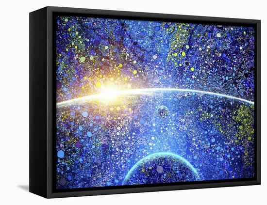 A Moon of It's Own-MusicDreamerArt-Framed Premier Image Canvas