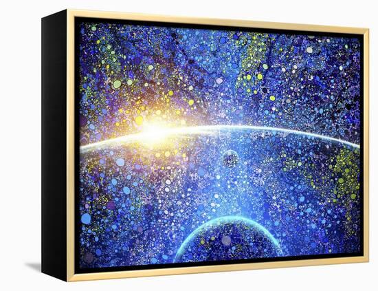 A Moon of It's Own-MusicDreamerArt-Framed Premier Image Canvas