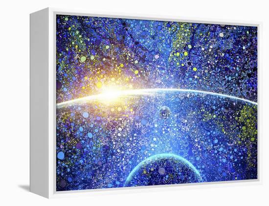 A Moon of It's Own-MusicDreamerArt-Framed Premier Image Canvas