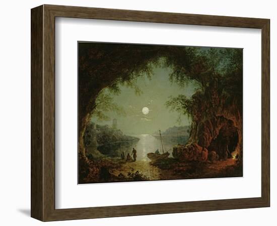 A Moonlit Cove-Sebastian Pether-Framed Giclee Print