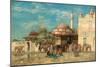 A Moorish Market Place-Alberto Pasini-Mounted Giclee Print