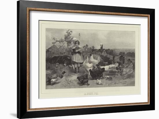 A Morning Call-Alfred William Strutt-Framed Giclee Print