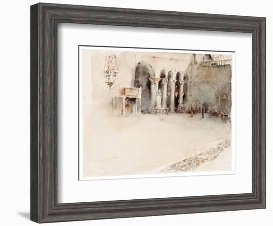 A Morning in St. Mark's-Robert Frederick Blum-Framed Giclee Print