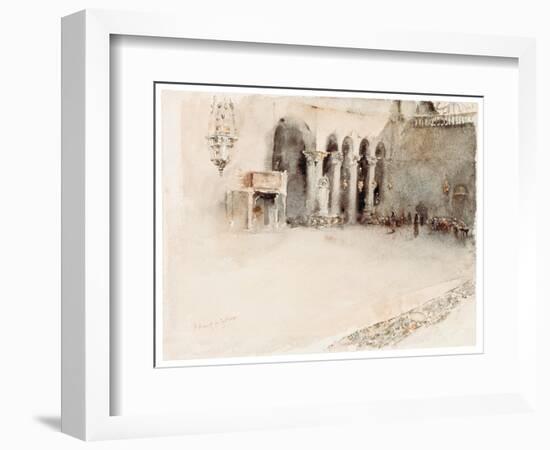 A Morning in St. Mark's-Robert Frederick Blum-Framed Giclee Print