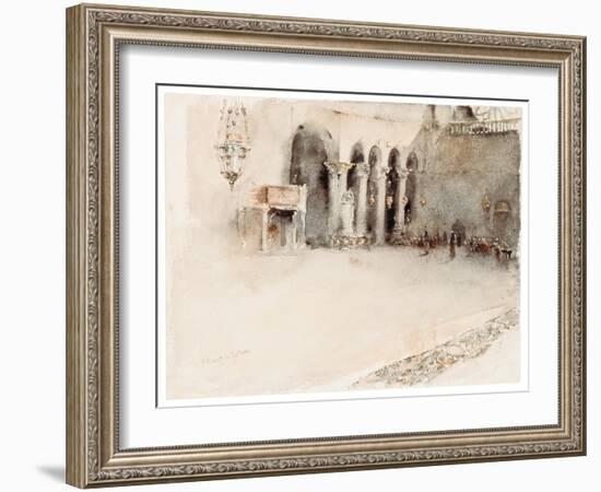 A Morning in St. Mark's-Robert Frederick Blum-Framed Giclee Print