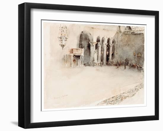 A Morning in St. Mark's-Robert Frederick Blum-Framed Giclee Print