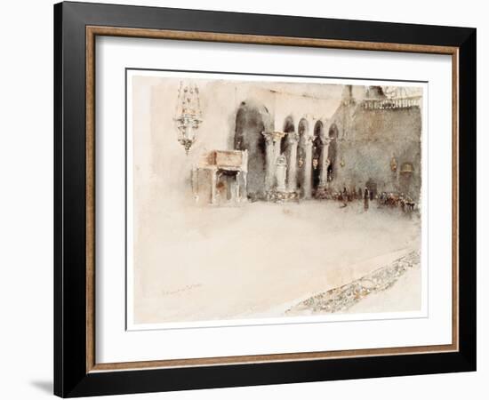 A Morning in St. Mark's-Robert Frederick Blum-Framed Giclee Print