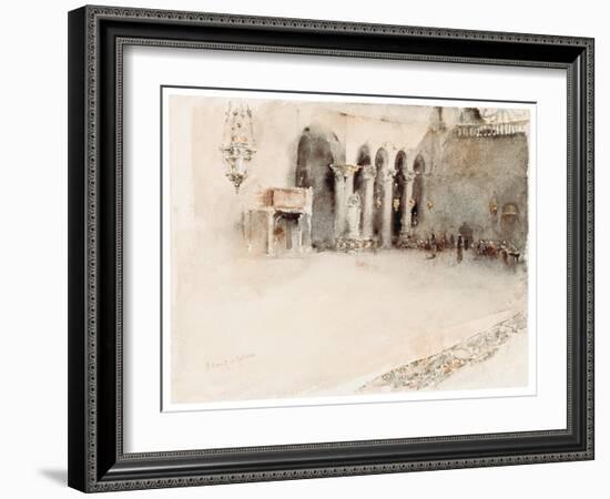 A Morning in St. Mark's-Robert Frederick Blum-Framed Giclee Print