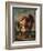 A Moroccan Saddling His Horse, 1855-Eugene Delacroix-Framed Giclee Print