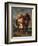 A Moroccan Saddling His Horse, 1855-Eugene Delacroix-Framed Giclee Print