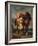 A Moroccan Saddling His Horse, 1855-Eugene Delacroix-Framed Giclee Print