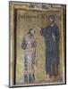 A mosaic of Christ crowning Roger II, 12th century-Unknown-Mounted Giclee Print