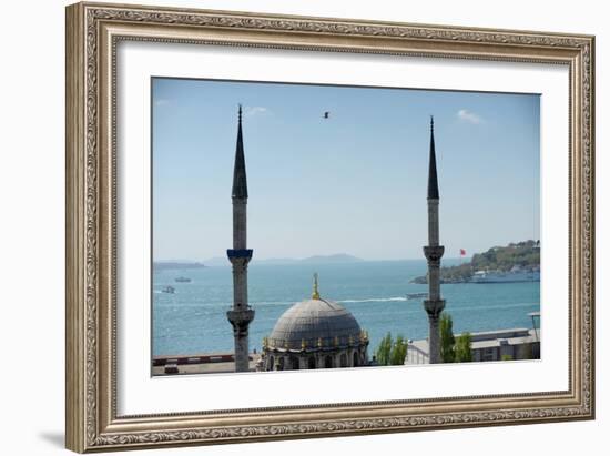 A Mosque in Istanbul of Turkey-null-Framed Photo