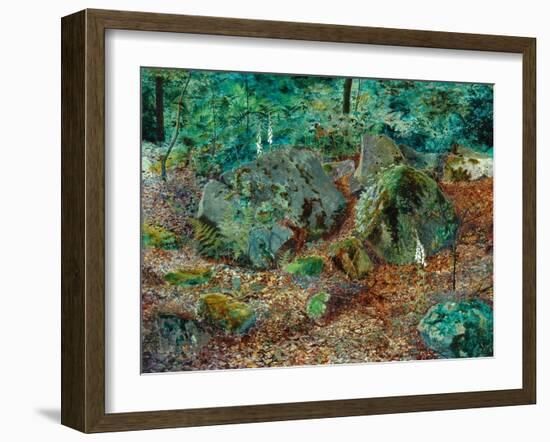 A Mossy Glen, 1864-John Atkinson Grimshaw-Framed Giclee Print