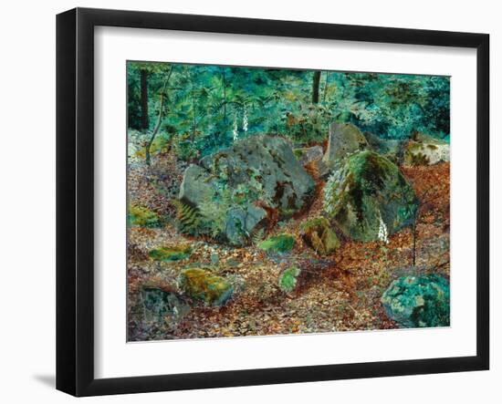 A Mossy Glen, 1864-John Atkinson Grimshaw-Framed Giclee Print