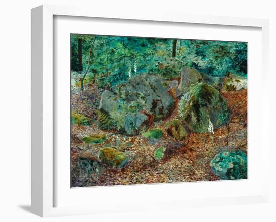 A Mossy Glen, 1864-John Atkinson Grimshaw-Framed Giclee Print