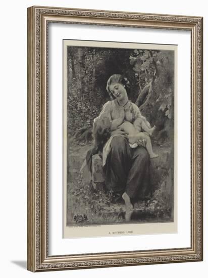 A Mother's Love-Leon Bazile Perrault-Framed Giclee Print