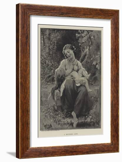 A Mother's Love-Leon Bazile Perrault-Framed Giclee Print