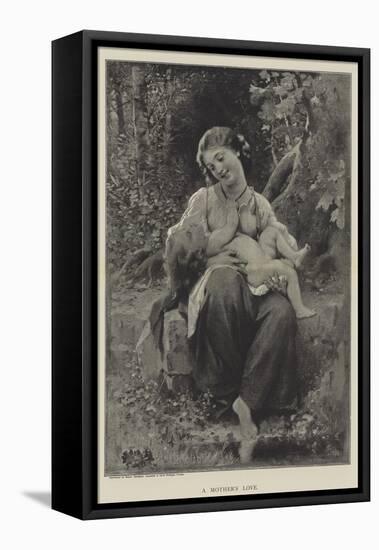 A Mother's Love-Leon Bazile Perrault-Framed Premier Image Canvas