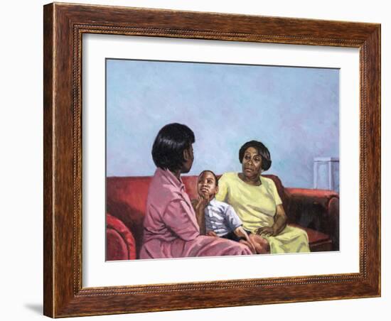 A Mother's Strength, 2001-Colin Bootman-Framed Giclee Print