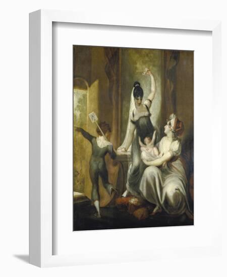A Mother with Her Children in the Country, 1806-07-Henry Fuseli-Framed Giclee Print