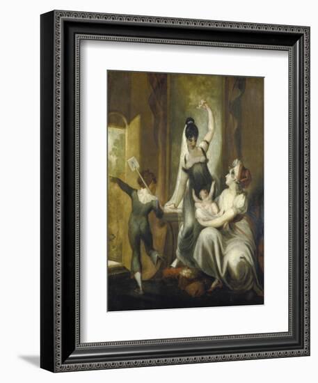 A Mother with Her Children in the Country, 1806-07-Henry Fuseli-Framed Giclee Print