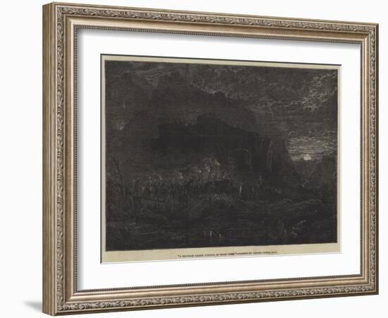 A Mountain Chief's Funeral in Olden Times-Francis Danby-Framed Giclee Print