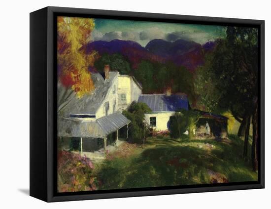 A Mountain Farm, 1920-George Wesley Bellows-Framed Premier Image Canvas