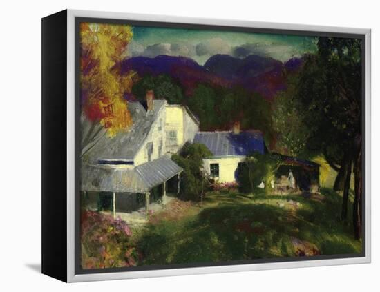 A Mountain Farm, 1920-George Wesley Bellows-Framed Premier Image Canvas