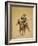 A Mounted Infantryman, 1890-Frederic Remington-Framed Giclee Print