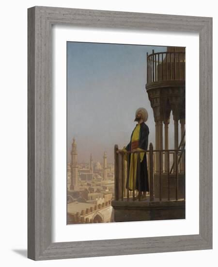 A Muezzin-Jean-Léon Gerôme-Framed Giclee Print