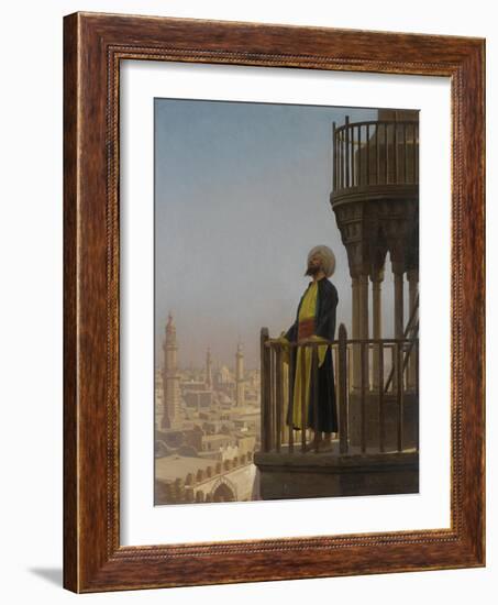 A Muezzin-Jean-Léon Gerôme-Framed Giclee Print