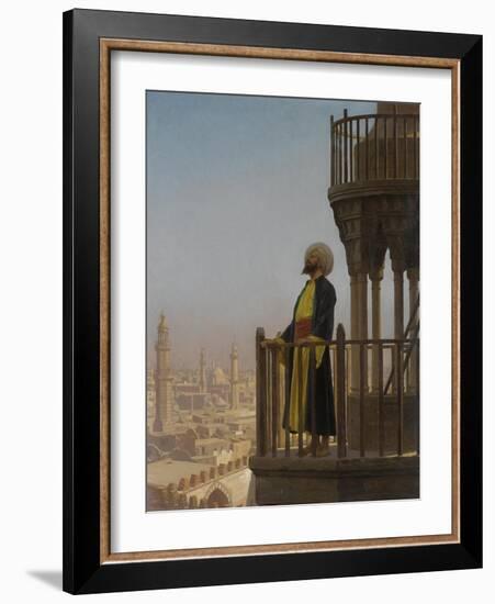 A Muezzin-Jean-Léon Gerôme-Framed Giclee Print