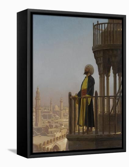 A Muezzin-Jean-Léon Gerôme-Framed Premier Image Canvas