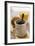 A Mug of Coffee, Muffin and Orange Juice-Foodcollection-Framed Photographic Print