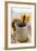 A Mug of Coffee, Muffin and Orange Juice-Foodcollection-Framed Photographic Print