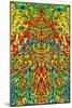 A Multicolored Kaleidoscopic Tapestry-Ray2012-Mounted Art Print