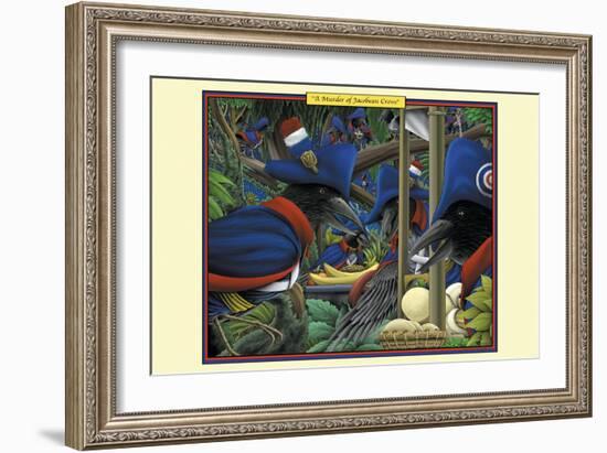 A Murder of Jacobean Crows-Richard Kelly-Framed Art Print