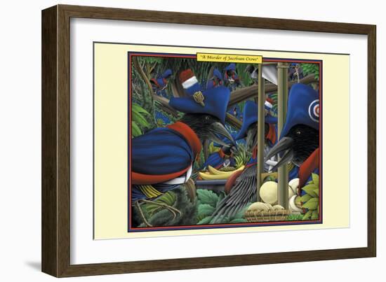 A Murder of Jacobean Crows-Richard Kelly-Framed Art Print