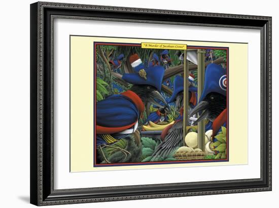 A Murder of Jacobean Crows-Richard Kelly-Framed Art Print