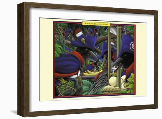 A Murder of Jacobean Crows-Richard Kelly-Framed Art Print