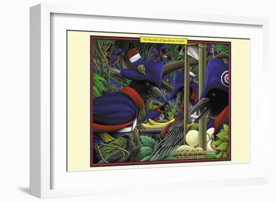 A Murder of Jacobean Crows-Richard Kelly-Framed Art Print