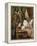 A Musical Interlude, 1897-Henriette Ronner-Knip-Framed Premier Image Canvas
