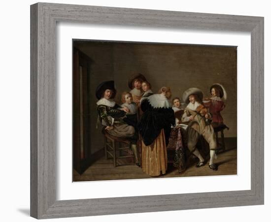 A Musical Party-Dirck Hals-Framed Giclee Print